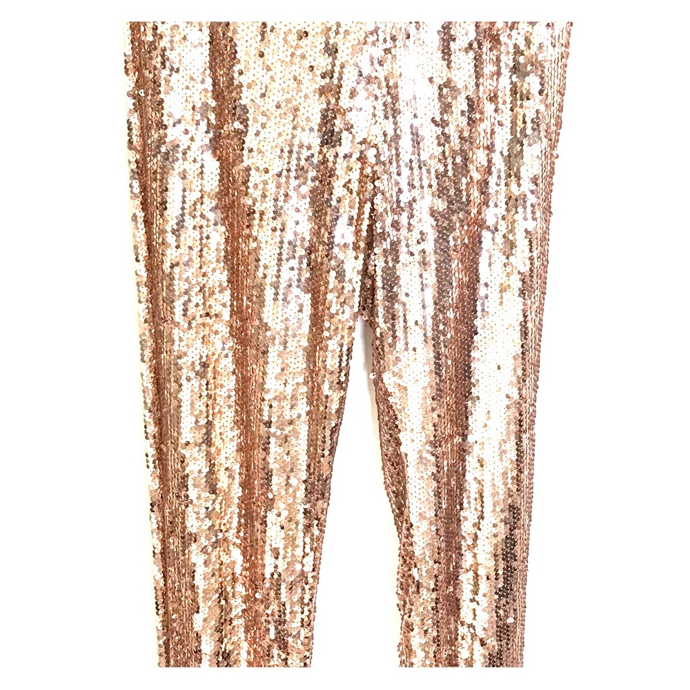 Rose Gold Sequin Pants